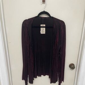Small T-Party open front jacket
